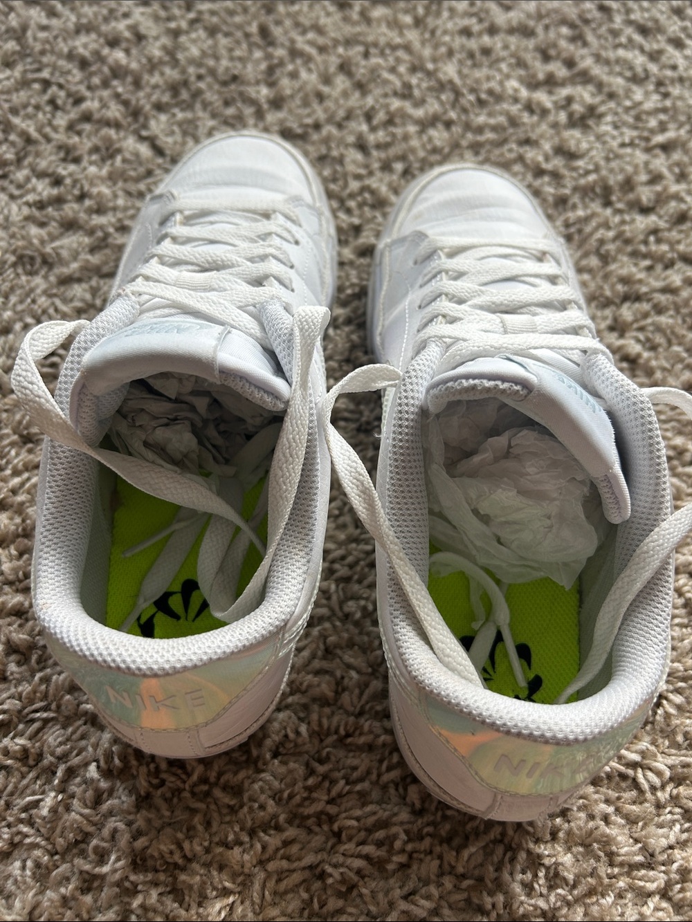 Iridescent Nike Shoes - Picture 3 of 5